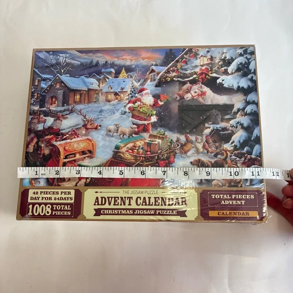The Jigsaw Puzzle Christmas Advent Calendar 1008 pieces